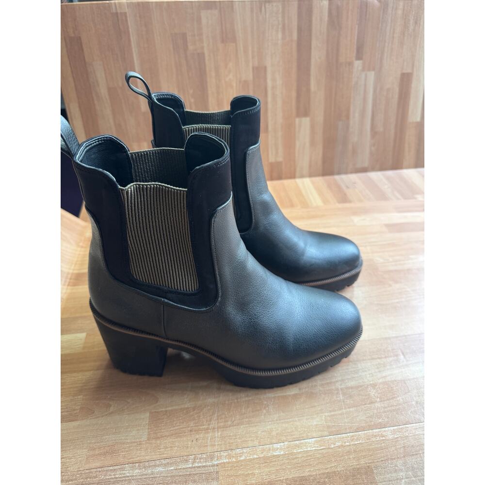Chinese laundry black chunky booties size 9.5 - Picture 3 of 14